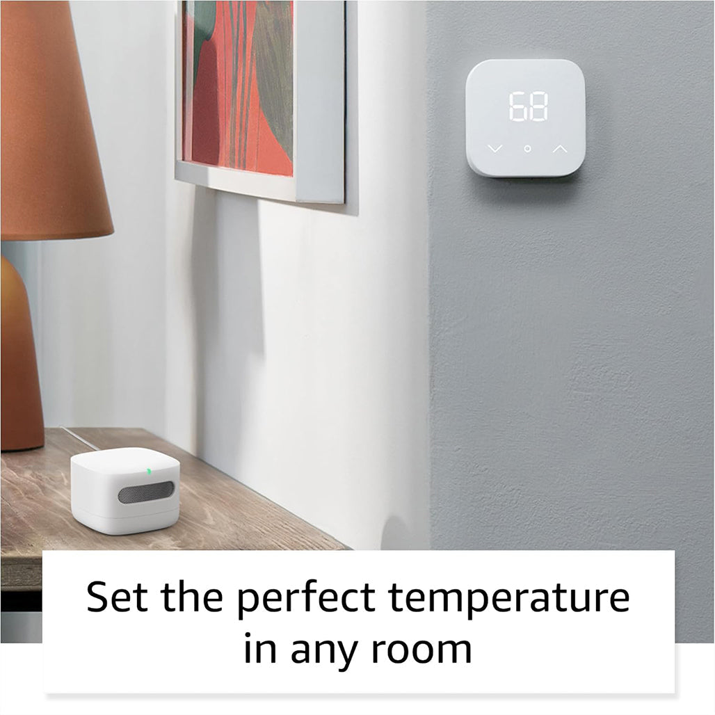 A Photo Of Amazon Smart Air Quality Monitor – Track Indoor Air, Works with Alexa