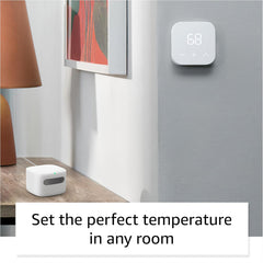 A Photo Of Amazon Smart Air Quality Monitor – Track Indoor Air, Works with Alexa
