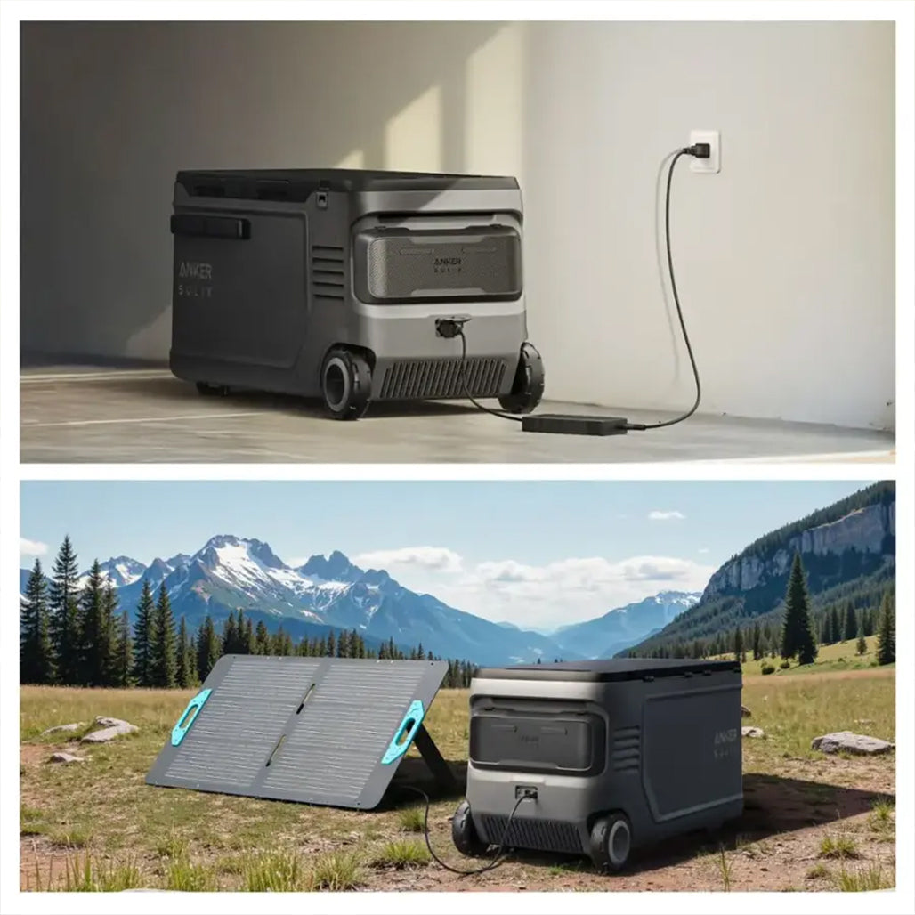 A Photo Of Anker SOLIX EverFrost 2 58L Electric Cooler (61 Qt) with 288Wh Battery