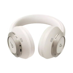 A Photo Of Anker Soundcore Space One Pro Over-Ear Headphones with Travel Case – Foldable, Noise Cancelling, Hi-Res Audio, and Long Battery Life