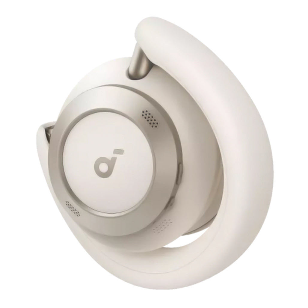 A Photo Of Anker Soundcore Space One Pro Over-Ear Headphones with Travel Case – Foldable, Noise Cancelling, Hi-Res Audio, and Long Battery Life