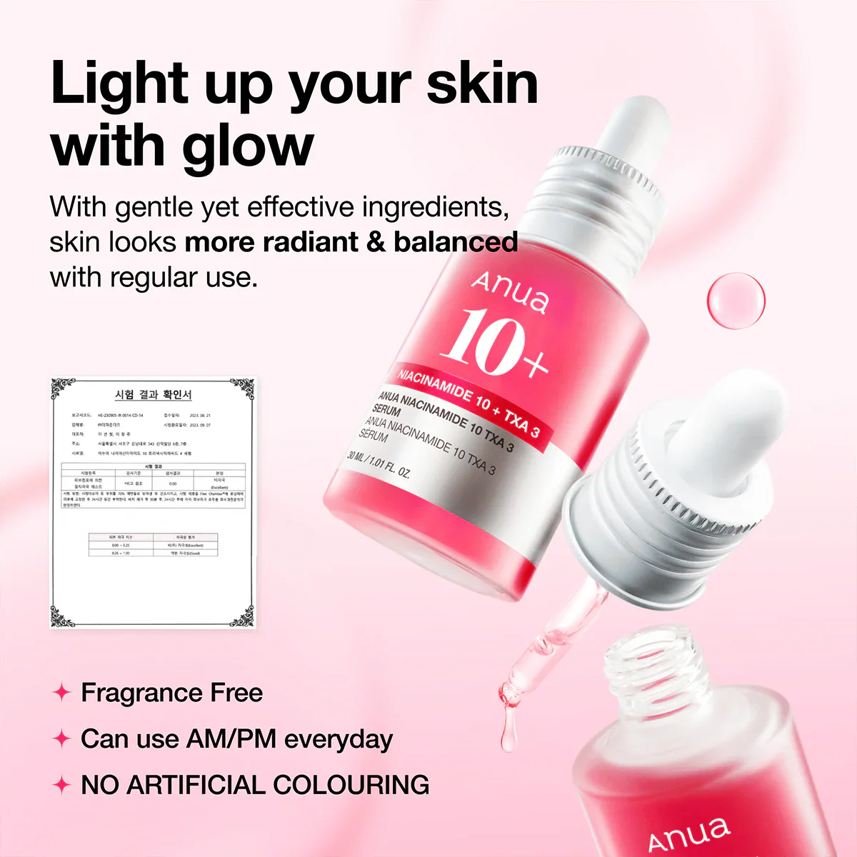 A Photo Of Anua Niacinamide 10% + TXA 4% Serum for Brightening & Dark Spot Care