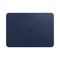 Apple Leather Sleeve for Apple Macbook Air or Pro 13-inch - Midnight Blue