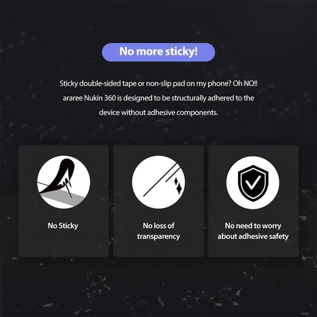 A Photo Of Araree Nukin 360P Clear For Galaxy Z Fold5