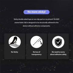 A Photo Of Araree Nukin 360P Clear For Galaxy Z Fold5