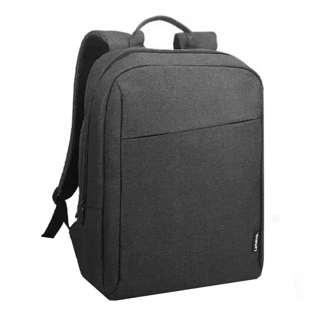 A Photo Of Lenovo 15.6-Inch Casual Laptop Backpack B210 - Black, Water-Repellent Polyester