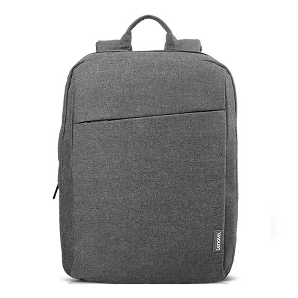A Photo Of Lenovo 15.6-Inch Casual Laptop Backpack B210 - Black, Water-Repellent Polyester