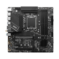 MSI Pro B760M-A WiFi DDR4 Motherboard - 911-7D99-003 | Compact ATX Board with PCIe 4.0, DDR4 Support, and Wi-Fi 6E