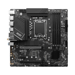 A Photo Of MSI Pro B760M-A WiFi DDR4 Motherboard - 911-7D99-003 | Compact ATX Board with PCIe 4.0, DDR4 Support, and Wi-Fi 6E