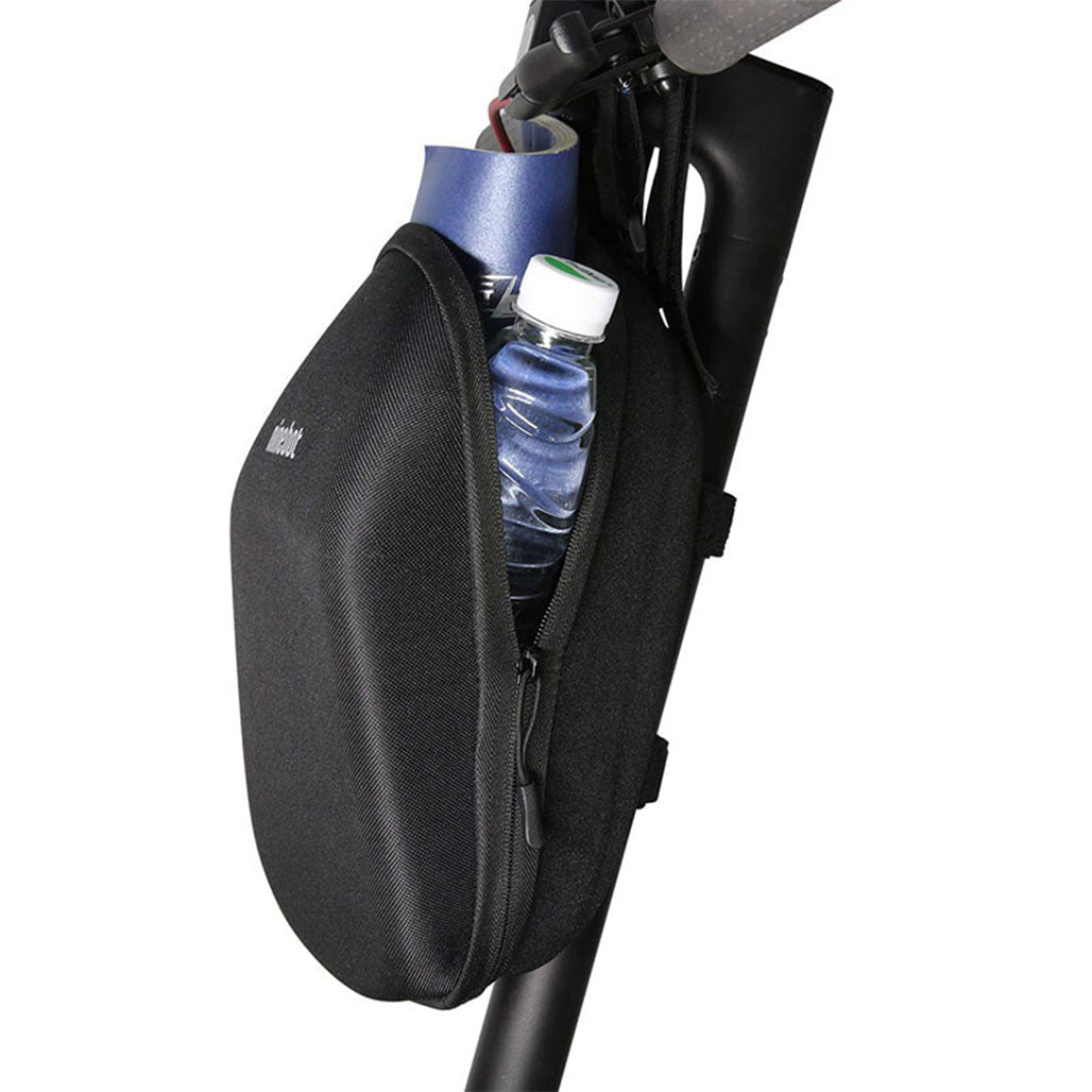 A Photo Of Segway Ningbo KickScooter Front Bag - Hard Shell Storage Case with Adjustable Straps, Waterproof EVA Material