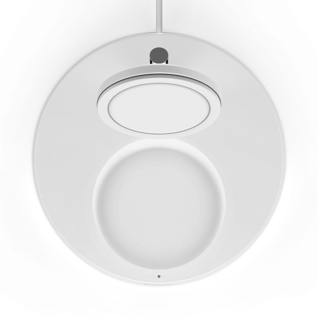 A Photo Of Belkin BoostCharge Pro 2-in-1 Wireless Charger Stand with MagSafe Technology – 15W Charging for iPhone and AirPods