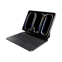 BluPebble iPad Pro 11" (2024) Magic Folio with Trackpad - Backlit Keyboard, Multi-Touch Gestures, and Adjustable Viewing Angles