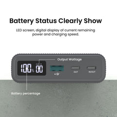 A Photo Of Brave BP-15 - 100W Ultra-Fast Power Bank 20000mAh