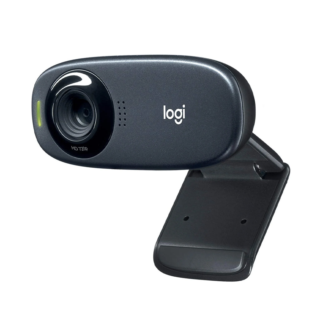 A Photo Of Logitech C310 HD WEBCAM Essential - 720p Video Calls with Auto-Light Correction and Noise-Reducing Mic