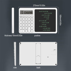 A Photo Of Calculator Writing Tablet For Office and Study