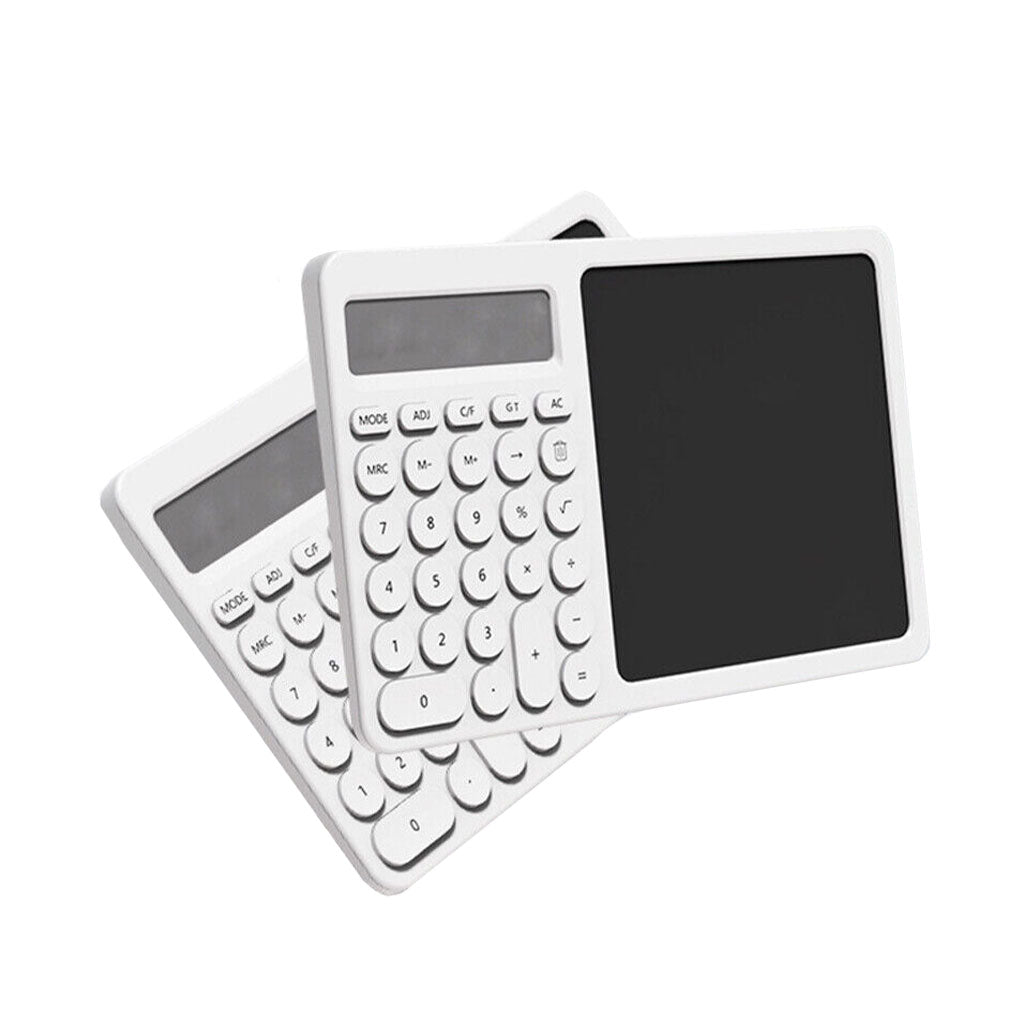 A Photo Of Calculator Writing Tablet For Office and Study