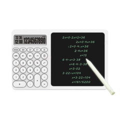 A Photo Of Calculator Writing Tablet For Office and Study
