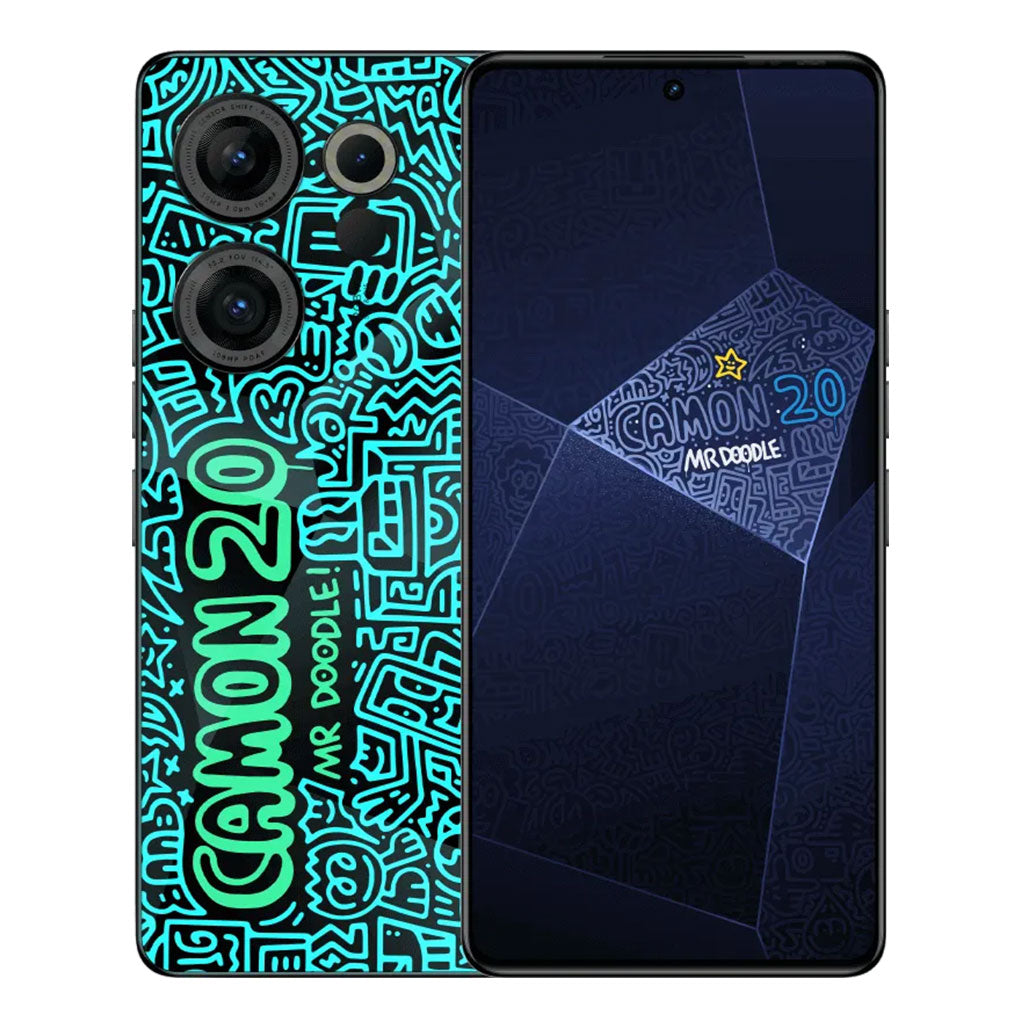 A Photo Of Tecno Camon 20 Pro 8GB Ram 256GB Storage MR. DOODLE EDITION
