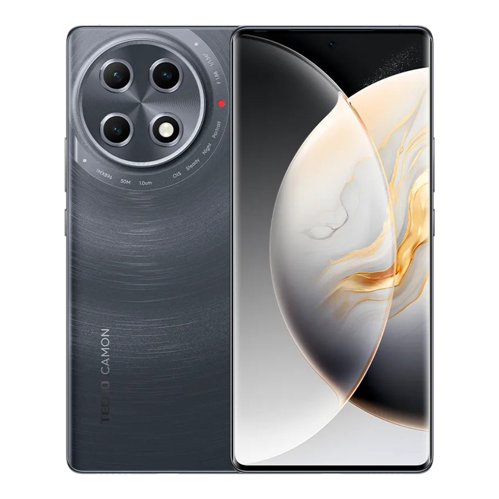 A Photo Of Tecno Camon 30S Pro - 16GB Ram - 256GB Storage - Interstellar Grey