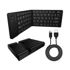 A Photo Of Cellet Universal Foldable Wireless Keyboard for Tablets and Smartphones