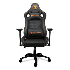 A Photo Of Cougar Armor S - Gaming Chair - Premium PVC Leather, High-Density Foam, and Diamond Check Pattern