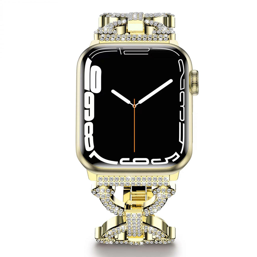 A Photo Of Green Lion Bello Crystal Strap for Apple Watch For Apple Watch 38mm /40mm/41mm