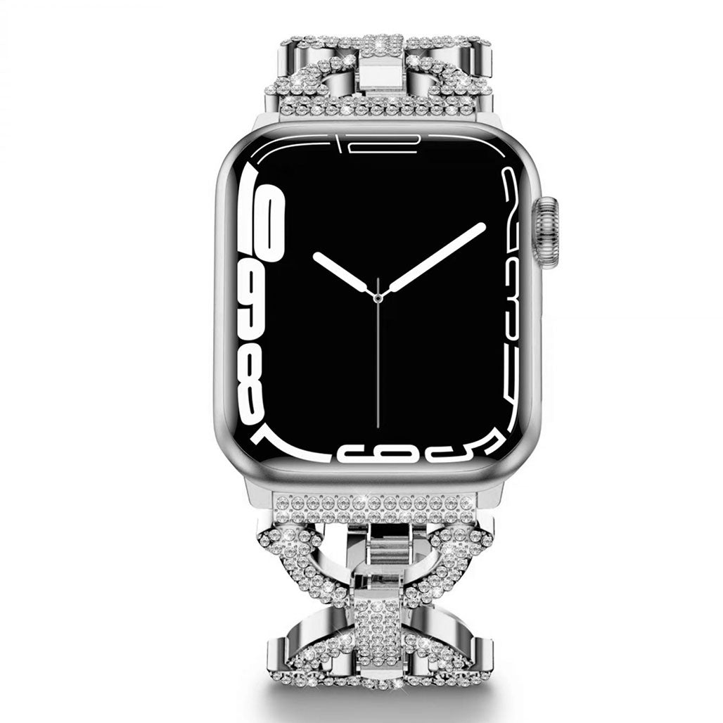 A Photo Of Green Lion Bello Crystal Strap for Apple Watch For Apple Watch 38mm /40mm/41mm