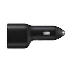 A Photo Of Samsung Dual Port Car Charger – 25W & 15W Fast Charging with LED Indicator