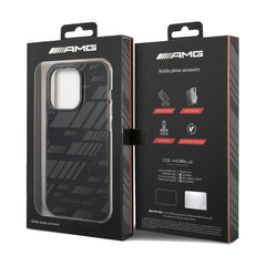 A Photo Of AMG Frosted PC Case With Expressive Graphic Design For iPhone 14 Pro Max