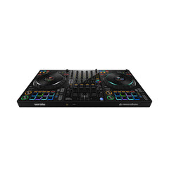 A Photo Of Pioneer DDJ-FLX10 - 4-Channel DJ Performance Controller for Advanced Mixing and Light Synchronization