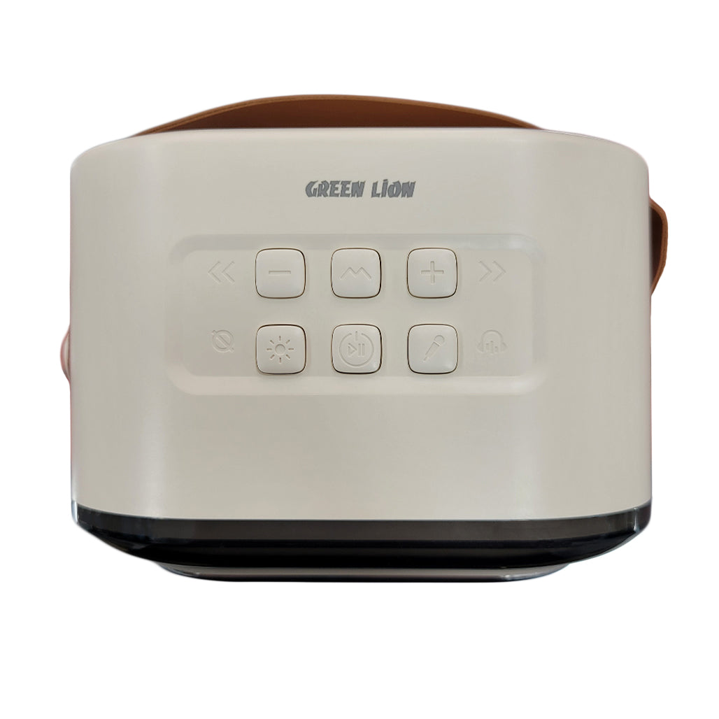 A Photo Of Green Lion Duet Echo Karaoke Speaker - Bluetooth 5.3, 10W Output | GNDUECH10WBG