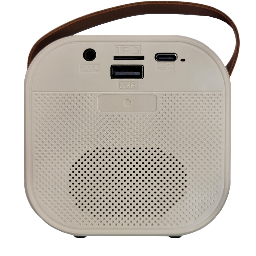 A Photo Of Green Lion Duet Echo Lite Karaoke Speaker - Bluetooth 5.3, 5W Output | GNDUECHL5WBG