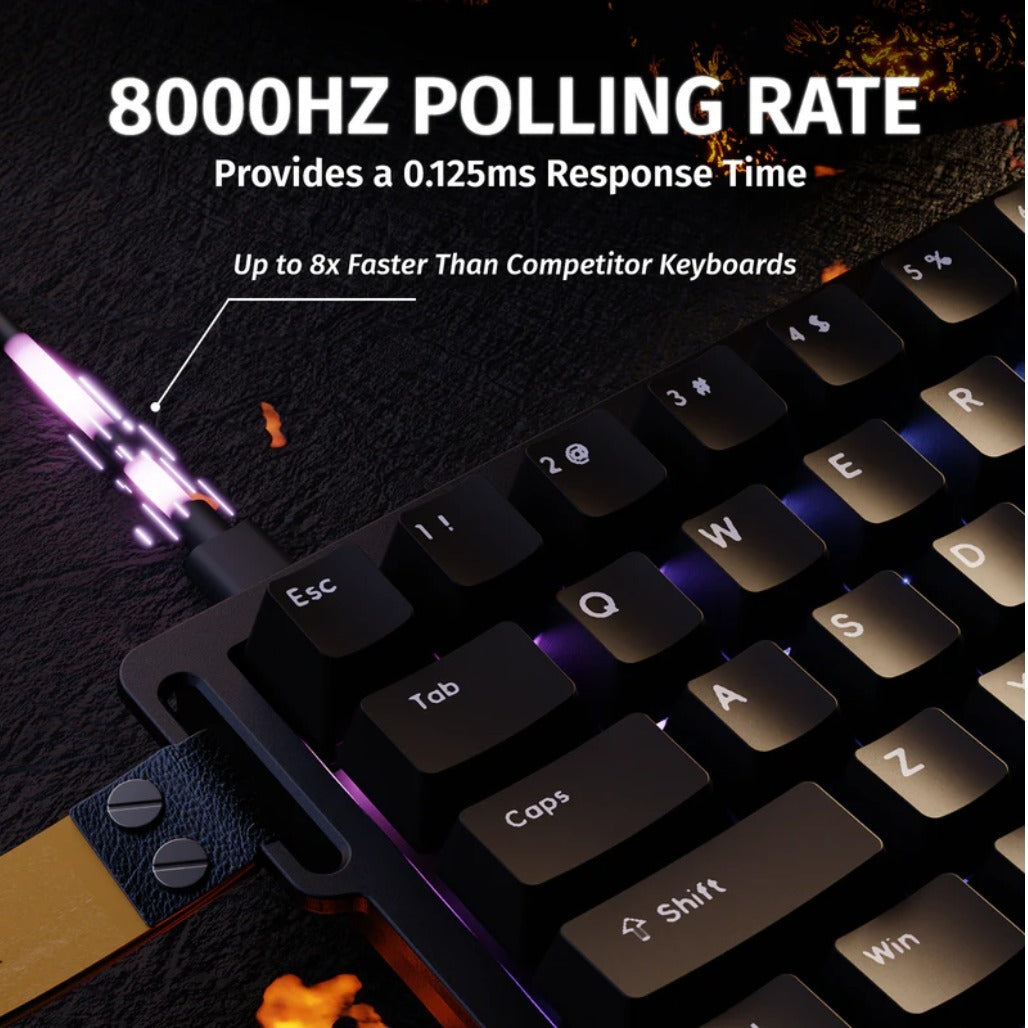 A Photo Of Attack Shark X68 HE - Wired Mechanical Gaming Keyboard