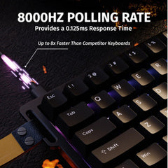 A Photo Of Attack Shark X68 HE - Wired Mechanical Gaming Keyboard