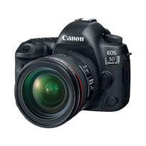 Canon EOS 5D Mark IV DSLR Camera Bundle with 24-105mm Lens - 30.4MP Full-Frame Sensor, 4K Video, and Wi-Fi