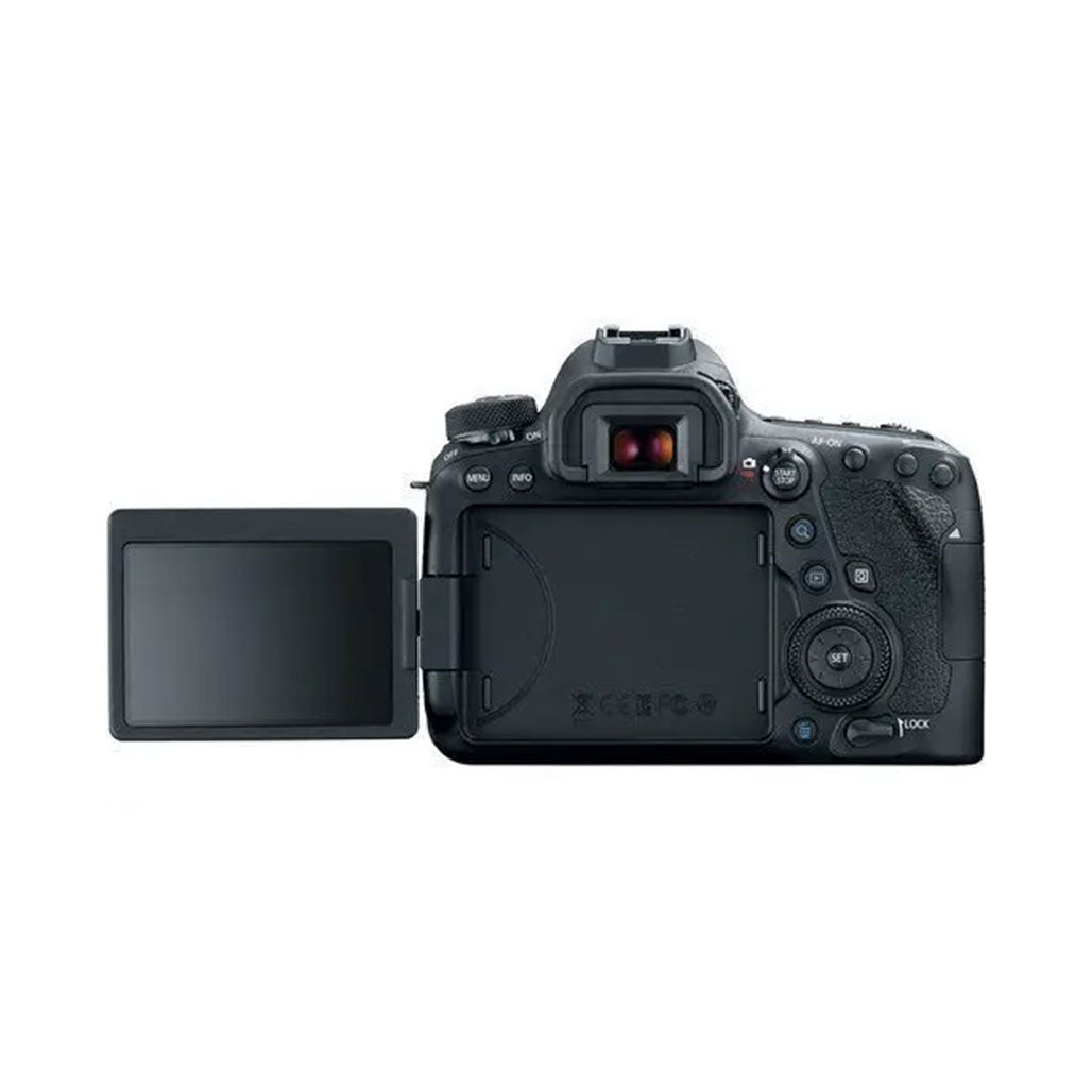 A Photo Of Canon EOS 6D Mark II DSLR Camera with 24-105mm f/4L II Lens - Full-Frame, 26.2MP, 4K Video, Wi-Fi