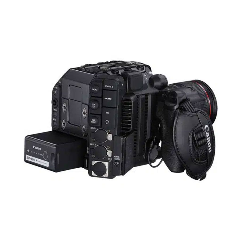 A Photo Of Canon EOS C300 Mark III Digital Cinema Camera Body (EF Lens Mount) – Professional 4K Cinema Camera with Dual Gain Output Sensor