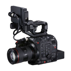 A Photo Of Canon EOS C300 Mark III Digital Cinema Camera Body (EF Lens Mount) – Professional 4K Cinema Camera with Dual Gain Output Sensor