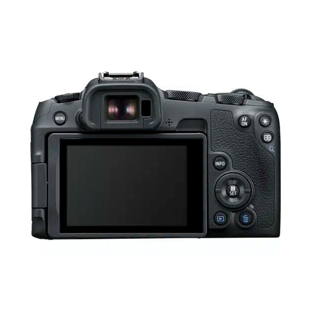 A Photo Of Canon EOS R8 Mirrorless Camera with RF 24-50mm f/4.5-6.3 IS STM Lens