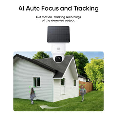 A Photo Of Eufy SoloCam E30 – 2K Solar Security Camera with 360° Pan, AI Tracking, and No Monthly Fees