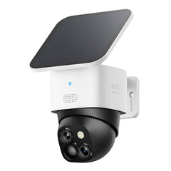 A Photo Of Eufy SoloCam S340 - Wireless Outdoor Security Camera with Dual Lens and Solar Panel
