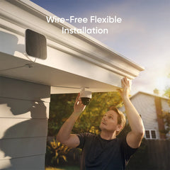 A Photo Of Eufy SoloCam S340 - Wireless Outdoor Security Camera with Dual Lens and Solar Panel