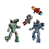 LEGO Marvel Iron Man & War Machine vs. Hammer Drones 204 Pieces - 76320