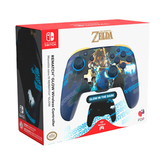 A Photo Of Nintendo Switch REMATCH Wireless Controller Glow: Link™ Hero