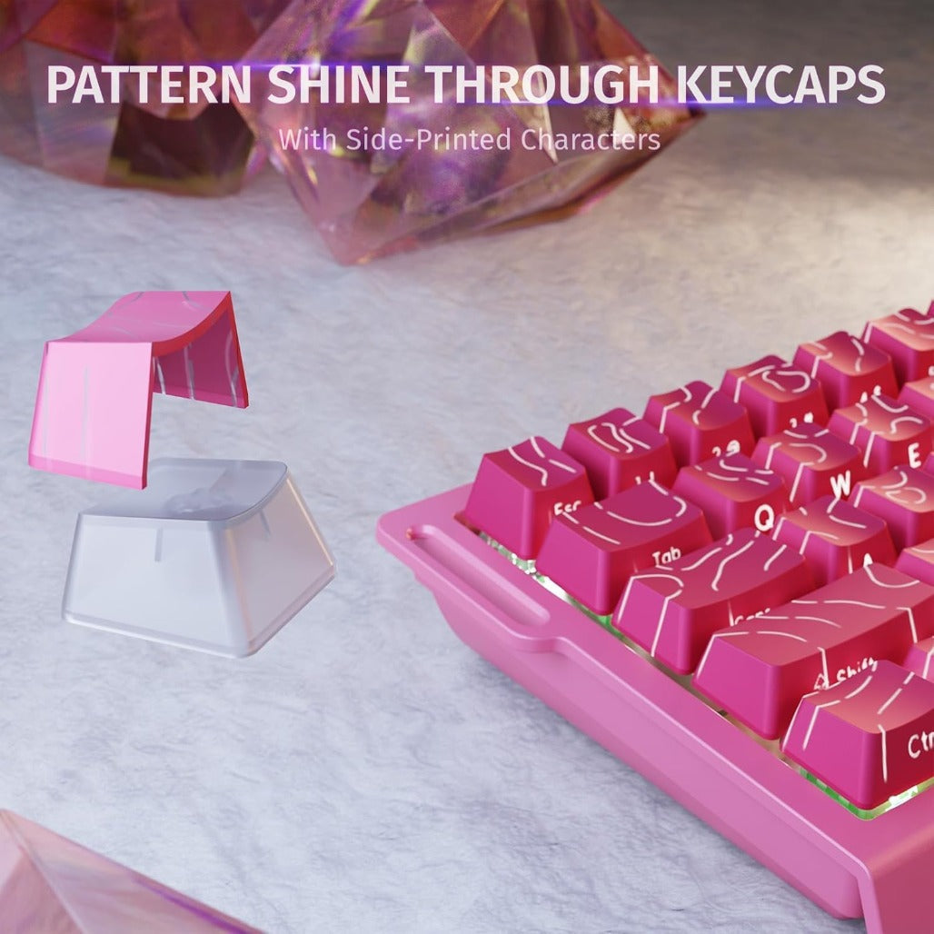 A Photo Of Attack Shark X68 HE - Wired Mechanical Gaming Keyboard