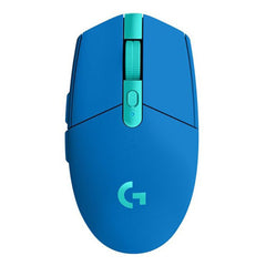 A Photo Of Logitech G304 LIGHTSPEED Wireless Gaming Mouse - Blue | 250-Hour Battery Life, HERO Sensor, Lightweight Design