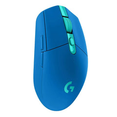 A Photo Of Logitech G304 LIGHTSPEED Wireless Gaming Mouse - Blue | 250-Hour Battery Life, HERO Sensor, Lightweight Design