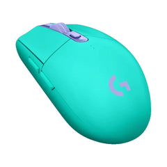 A Photo Of Logitech G304 LIGHTSPEED Wireless Gaming Mouse - Mint | 250-Hour Battery, HERO Sensor, Lightweight & Durable