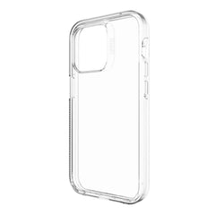 A Photo Of Gear4 Crystal Palace Clear Case for iPhone 14 - Ultimate Impact Protection and Wireless Charging Compatible