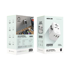 A Photo Of Green Lion 12W Universal Travel Adapter